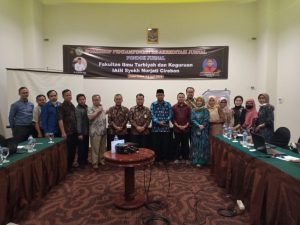 Workshop Pendampingan Re-Akreditasi Jurnal  Untuk Pengurus Jurnal Dilingkungan Fakultas Ilmu Tarbiyah Dan Keguruan IAIN Syekh Nurjati Cirebon